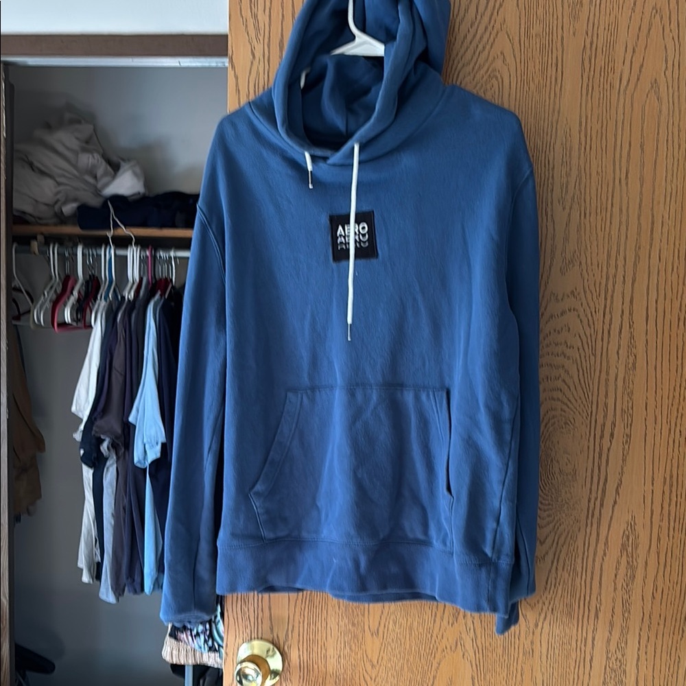 Aeropostale Blue Turtleneck Sweater